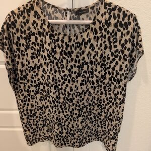 Stylish Leopard Print Women's Top